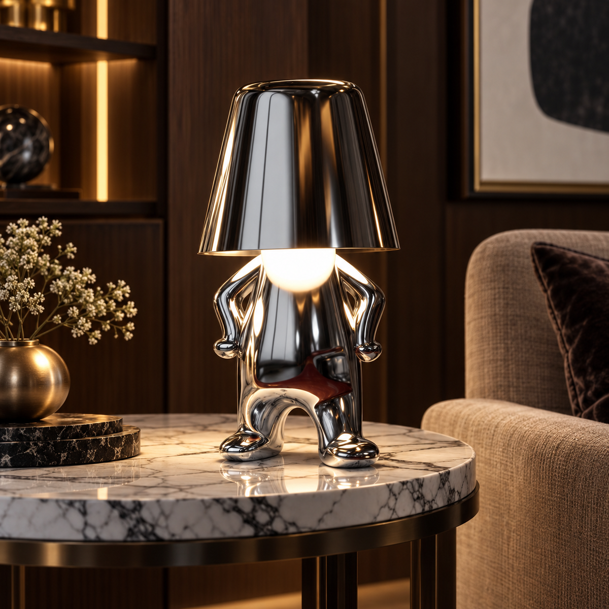 Uppladdningsbar touch-bordslampa – bild 4