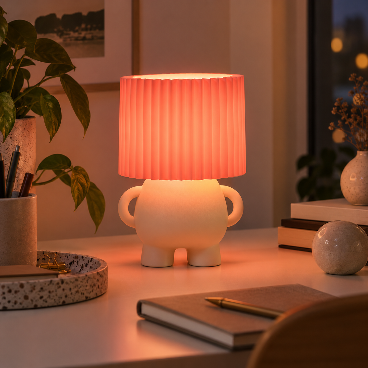 Trådlös figurlampa