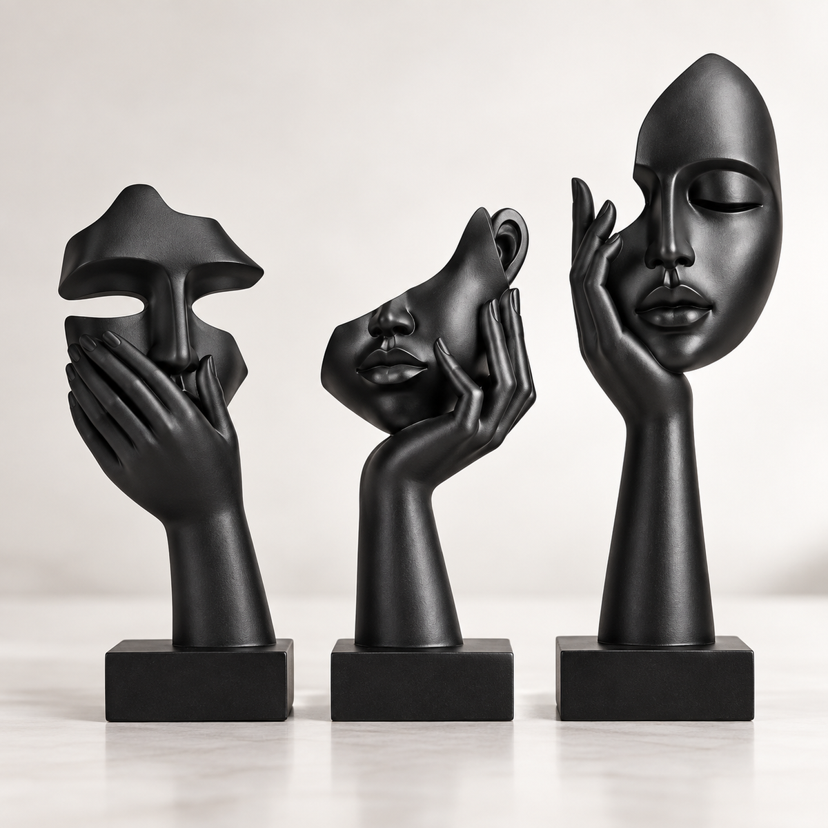 Thinker-statyer 3-pack