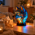 Djurlampa som present