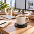 Kaffevärmare för skrivbordet på kontoret