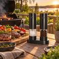 Elektriska kryddkvarnar vid grillen
